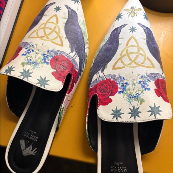 Whimsical Flat Mules - Picture 2 of 6